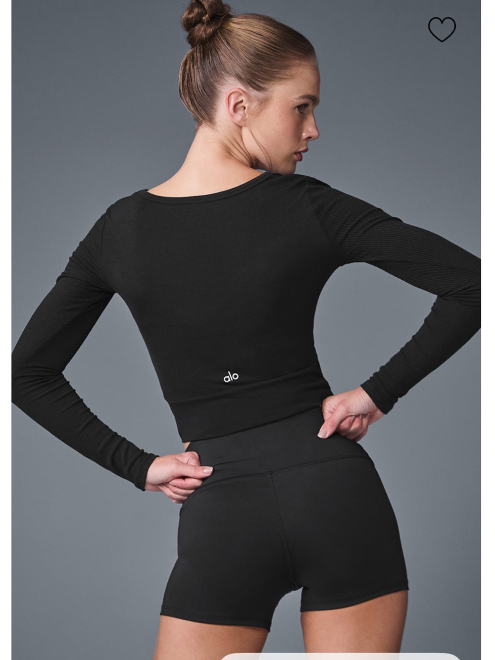 Alo Cover Long Sleeve Top - Picture 2 of 2